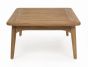 Outdoor Couchtisch wetterfest Teak 120x70 cm Xenia