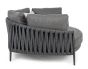 Garten Daybed Aluminium Rafael mit Polster wetterfeste Lounge