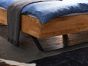 Eiche Bett Stahlkufen Modern Sleep Tjoernbo