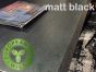 Tischplatte Woodstock Wildeiche matt black 