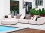 Cubick Outdoor Loungesofa optionaler Hocker