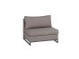 Design Lounge Centerelement Rhodos in Taupe