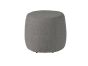Garten Sitzhocker Domino Nanotex Ash grey