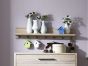 Wandboden Eiche ROCKiT Garderobe