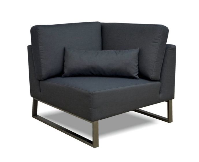 Loungemodul Sierra Eckelement Silvertex