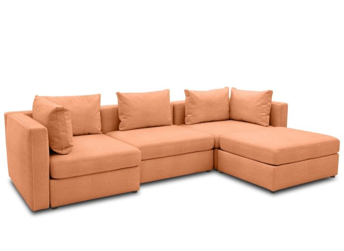 Ecksofa Garten wetterfest Room orange Terra orange