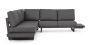 Outdoor Sofa wetterfest Aluminium Infinity Ecklounge anthrazit 253x259 cm