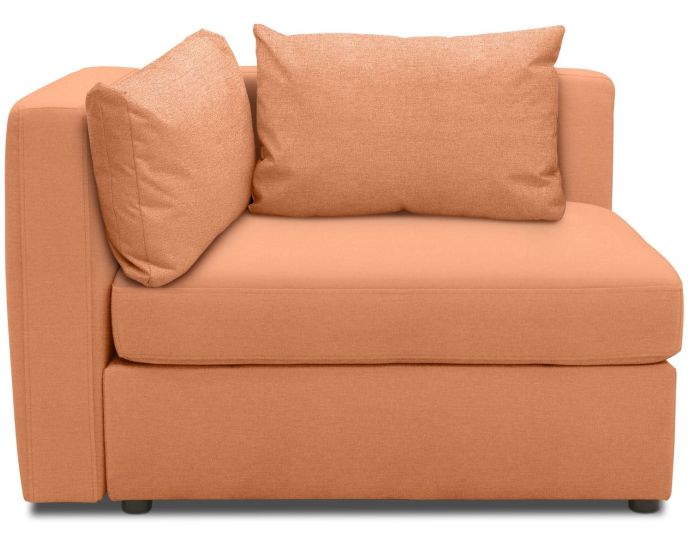 Outdoor Sofa wetterfest Eckelement links Room Terra orange