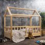 Kinderbett Natur 80x160 cm my home