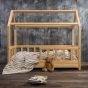 Kinderbett 80x160 cm Kiefer massiv Natur mit Rollrost