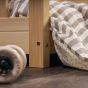 Kinderbett 80x160 cm Kiefer massiv Natur mit Rollrost & Schubladenset