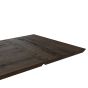 Ansteckplatte Rustikale Eiche gerade Kante Baumkante oder schweizer Kante 4 cm Palermo