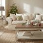 Hussenecksofa Landhausstil Ascot abnehmbare Husse opt. Schlaffunktion