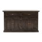 Sideboard Halifax Mindi Blackwash kolonialer Landhausstil