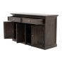 Sideboard Halifax Mindi Blackwash kolonialer Landhausstil B127BW