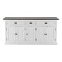 Buffetschrank Shabby chic Halifax Accent weiß braun