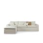 Hussen Ecksofa Cloud abnehmbare Husse
