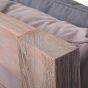 Gartensofa Bali Teak 2-Sitzer mit Polster - Bizotto