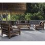 Gartensofa Bali Teak 2-Sitzer mit Polster von Bizzotto