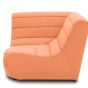 Gartensofa Eckelement wetterfest Solido Polsterecke Modul terra orange