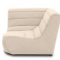 Gartensofa Eckelement wetterfest Solido Polsterecke Modul sand beige