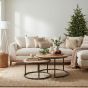 Ecksofa Landhausstil Helsinki modern Stoffbezug