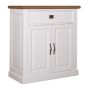 Kommode Landhausstil York Shabby chic Oak 2 Türen 1 Schublade 112