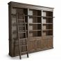 Bücherregal Wand Massivholz Landhausstil Forest XL