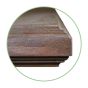 Esstisch 220x100 cm Landhausstil Chic Oak Lucas Platte Eiche