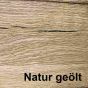 Leder Eckbank mit Tisch Massivholz Eiche Vintage Dublin