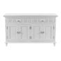 Sideboard weiß Landhausstil Skansen mit 4 Türen B199