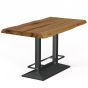 Stehtisch Wildeiche rustikal massiv 140x80 cm Toulon von Bodahl