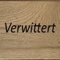 Wildeiche verwittert geölt Eckbank Vintage Farbmuster