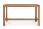 Bartisch Outdoor Stehtisch Garten wetterfest 180 cm Teak massiv Maricruz FSC