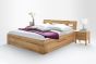 Funktionsbett mit Schubladen Kernbuche massiv Modesty