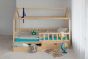 Kinderbett-myhome-90x200cm-natur mit Schubladen