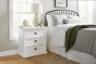 Kommode weiß 3 Schubladen Halifax Grand CA599L