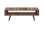Couchtisch Nordic 120x60 cm recycelt Bootsholz Metallrahmen