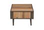 Couchtisch Nordic 120x60 cm recycelt Bootsholz Metallrahmen