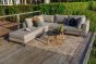 Design Gartenlounge Sicilie Taupe Nanotex-1