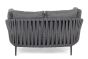 Garten Daybed Aluminium Rafael mit Polster wetterfeste Lounge