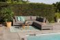 Garten Ecksofa Sicilie Stone grey