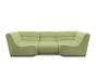 Gartensofa 3 Sitzer wetterfest Solido Outdoor Sofa grün