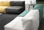 Loungesessel Outdoor wetterfest Sparrow Bezug Olefin Citron Modul