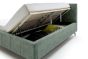 Polsterbett Lille mit Bettkasten grün 160-180x200 cm-5