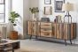 Sideboard Nordic mit 3 Schubladen im Industrial Design