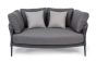 Garten Daybed Aluminium Rafael mit Polster wetterfeste Lounge