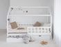 Kinderbett-myhome-80x160 cm- weiss mit Schubladen
