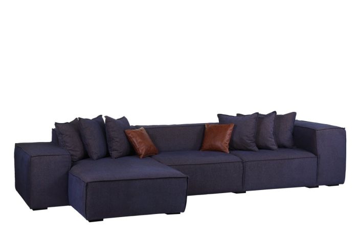 Ecksofa Oslo Landhausstil modern Bezug Stoff