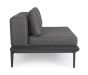 Garten Lounge Ecksofa modular wetterfest Matrix anthrazit 348x273 cm